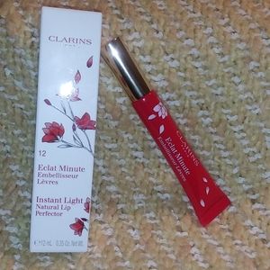 Clarins Paris Red Shimmer Natural Lip Perfector